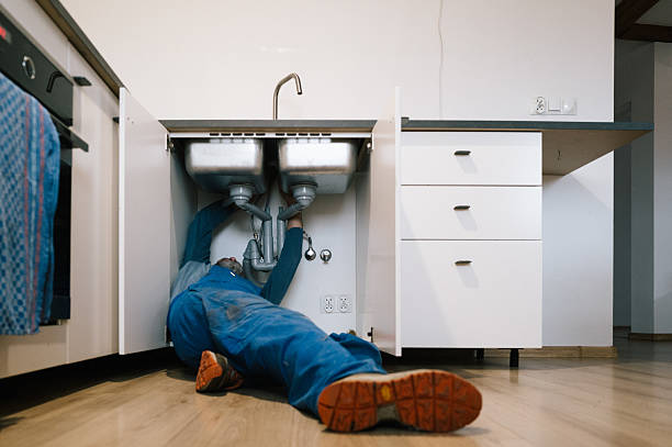Professional Plumbing technician working in Big Bend, WI